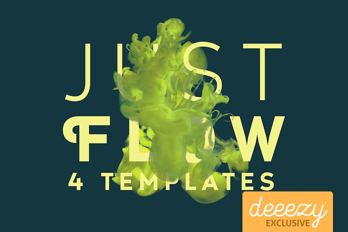 Just Flow - 4 PSD Templates