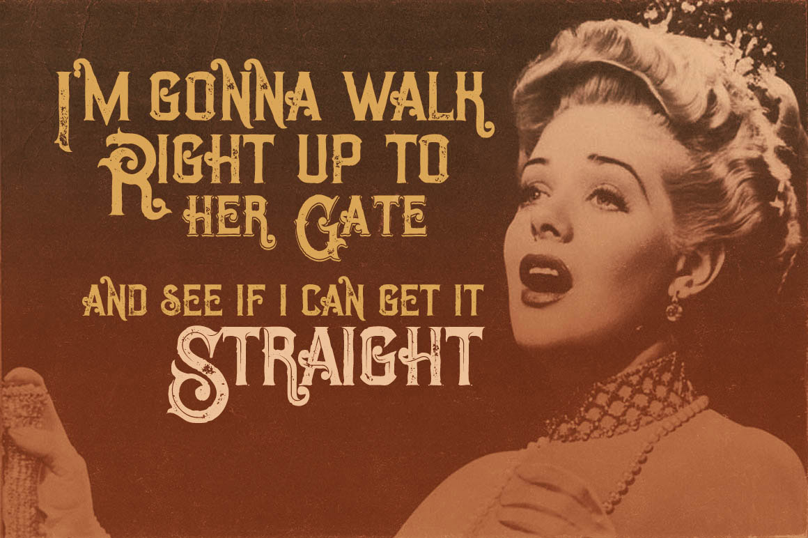 Opera Inline Grunge Font