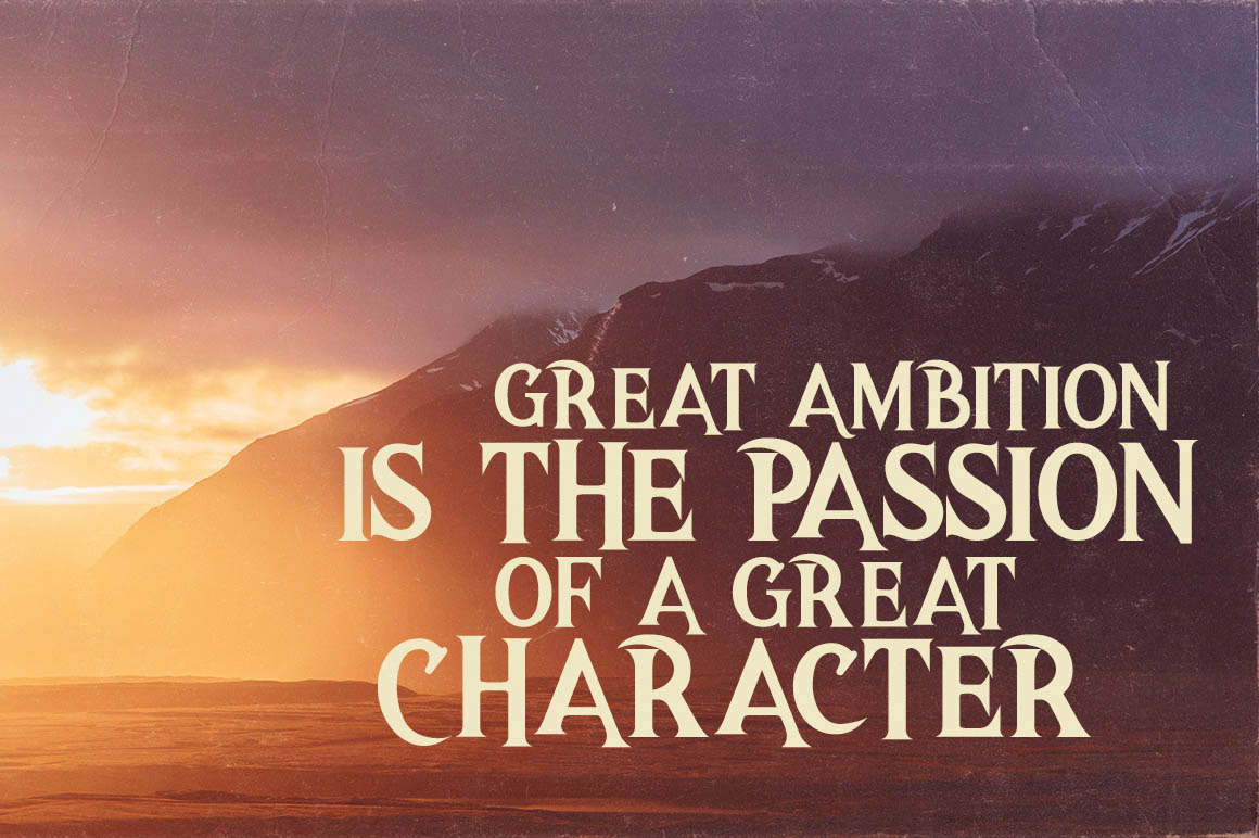 Majestic Inline Grunge Font