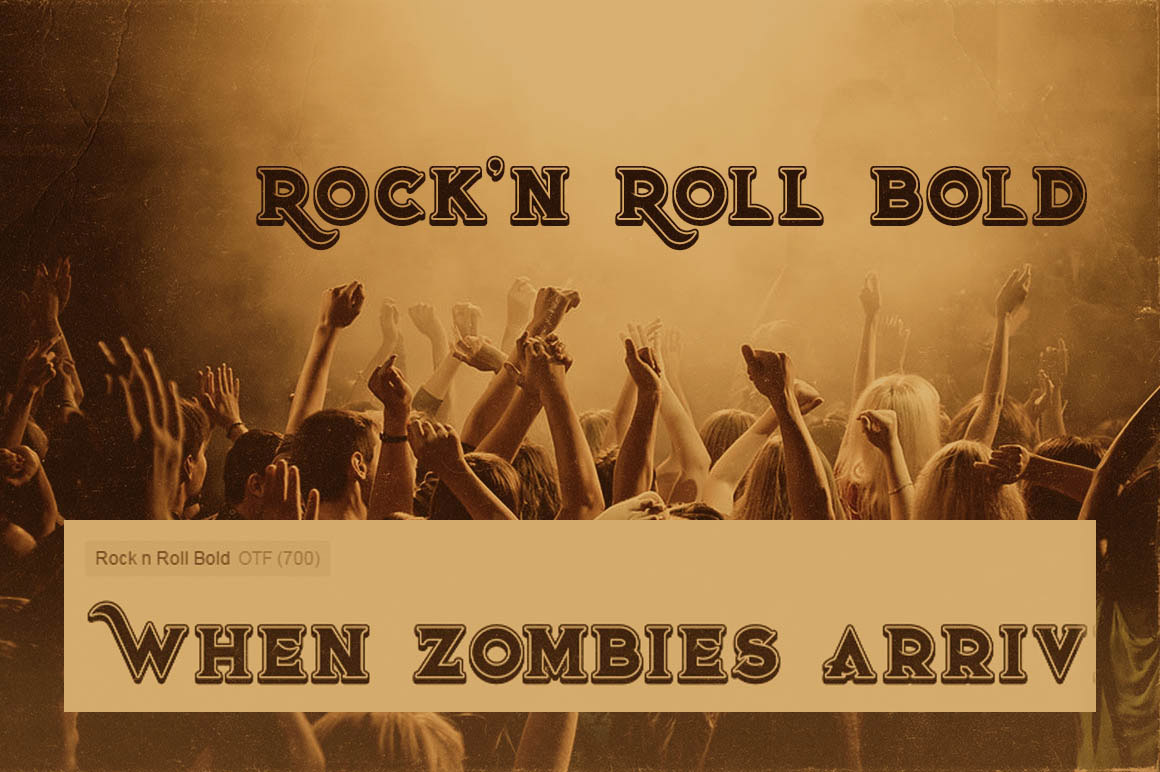 Rock'n Roll Bold Font