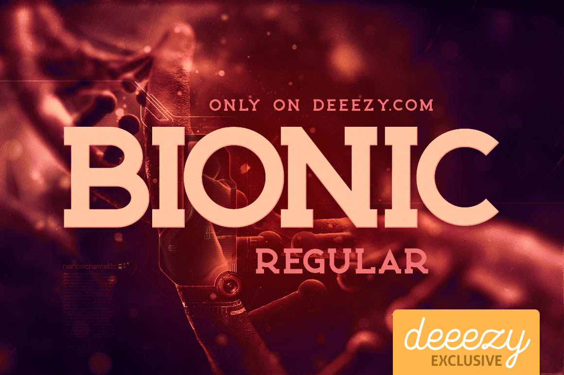 Bionic Regular Font