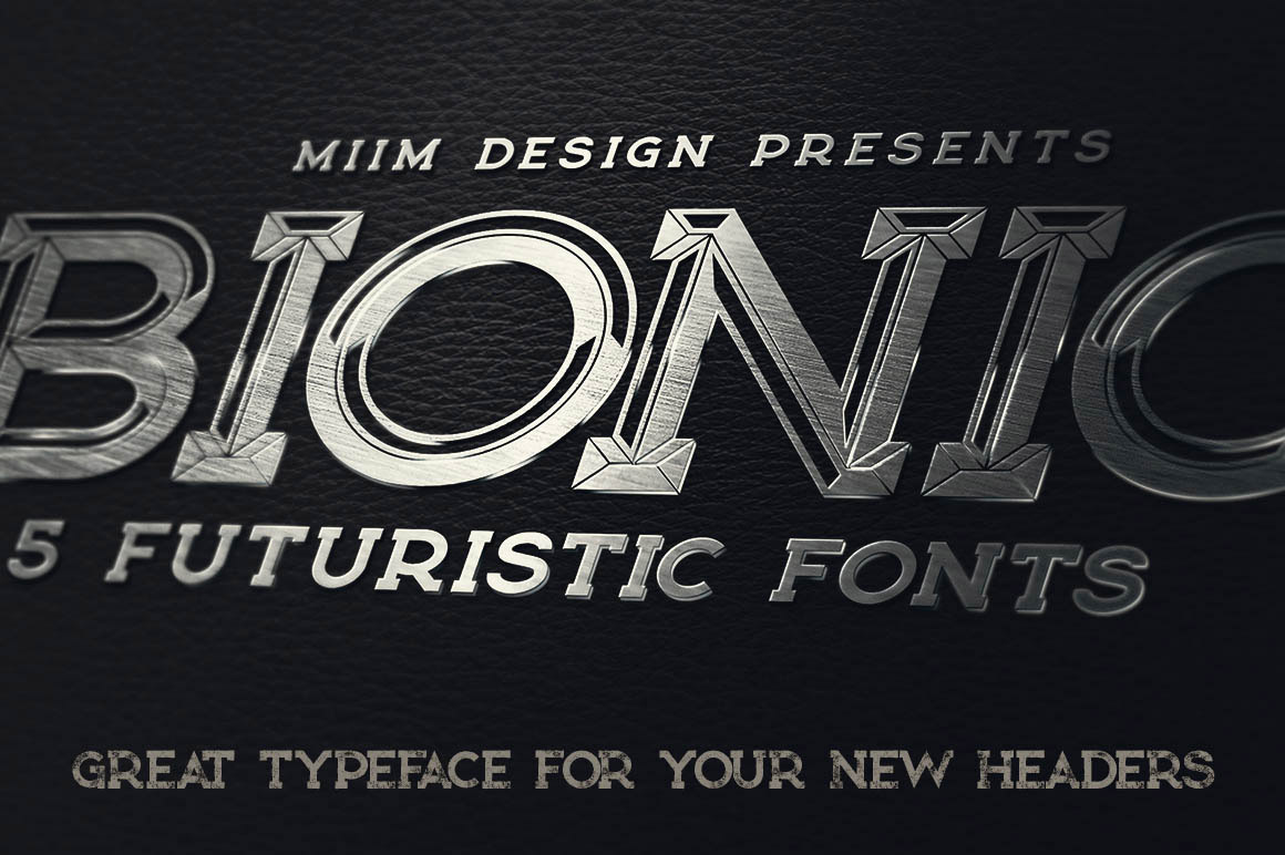 Bionic Regular Font