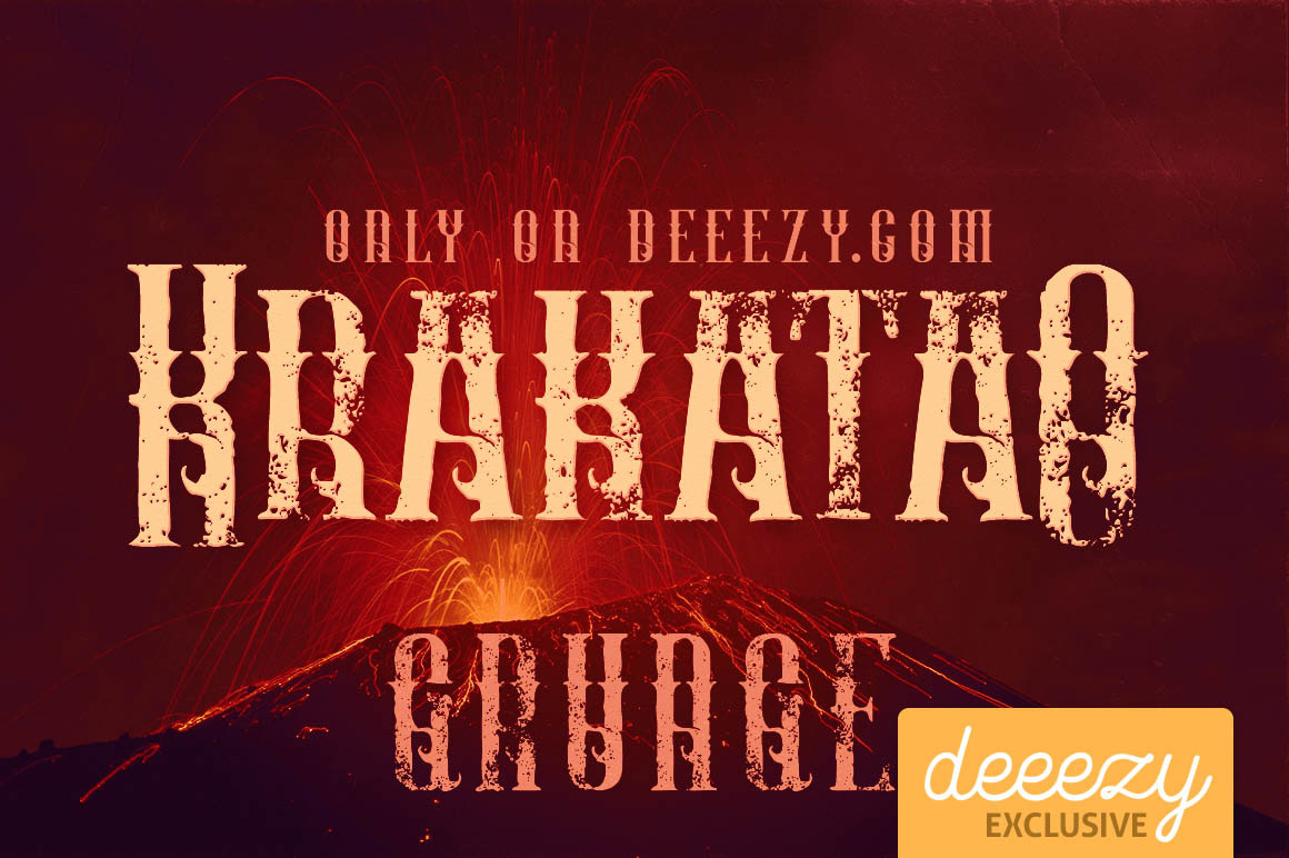 Krakatao Grunge Font