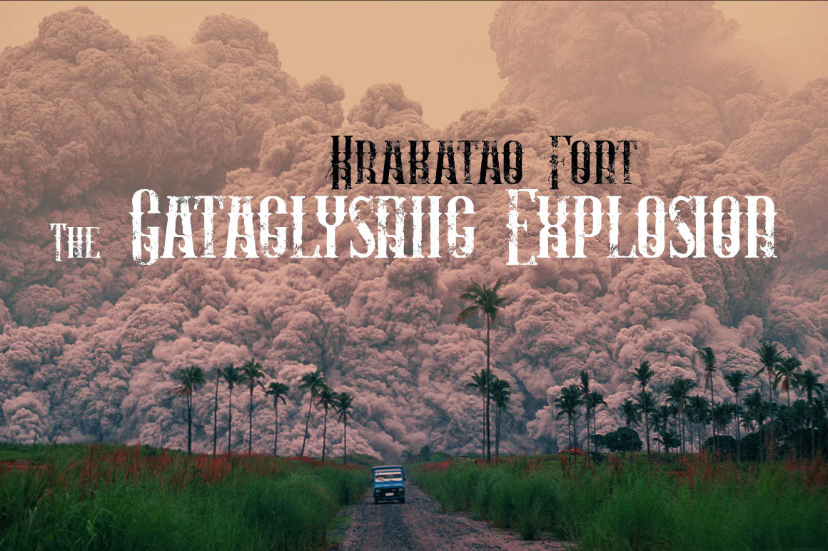 Krakatao Grunge Font
