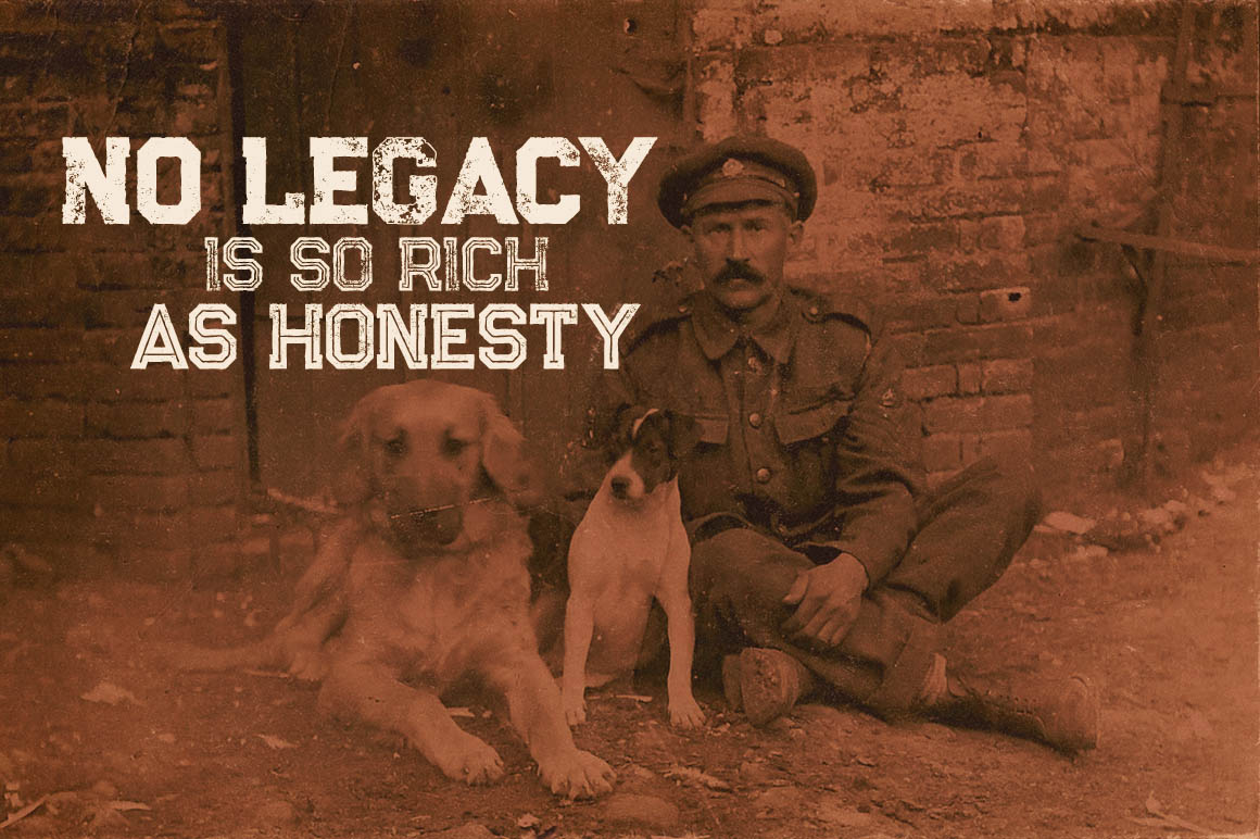 Legacy Outline Bold Font