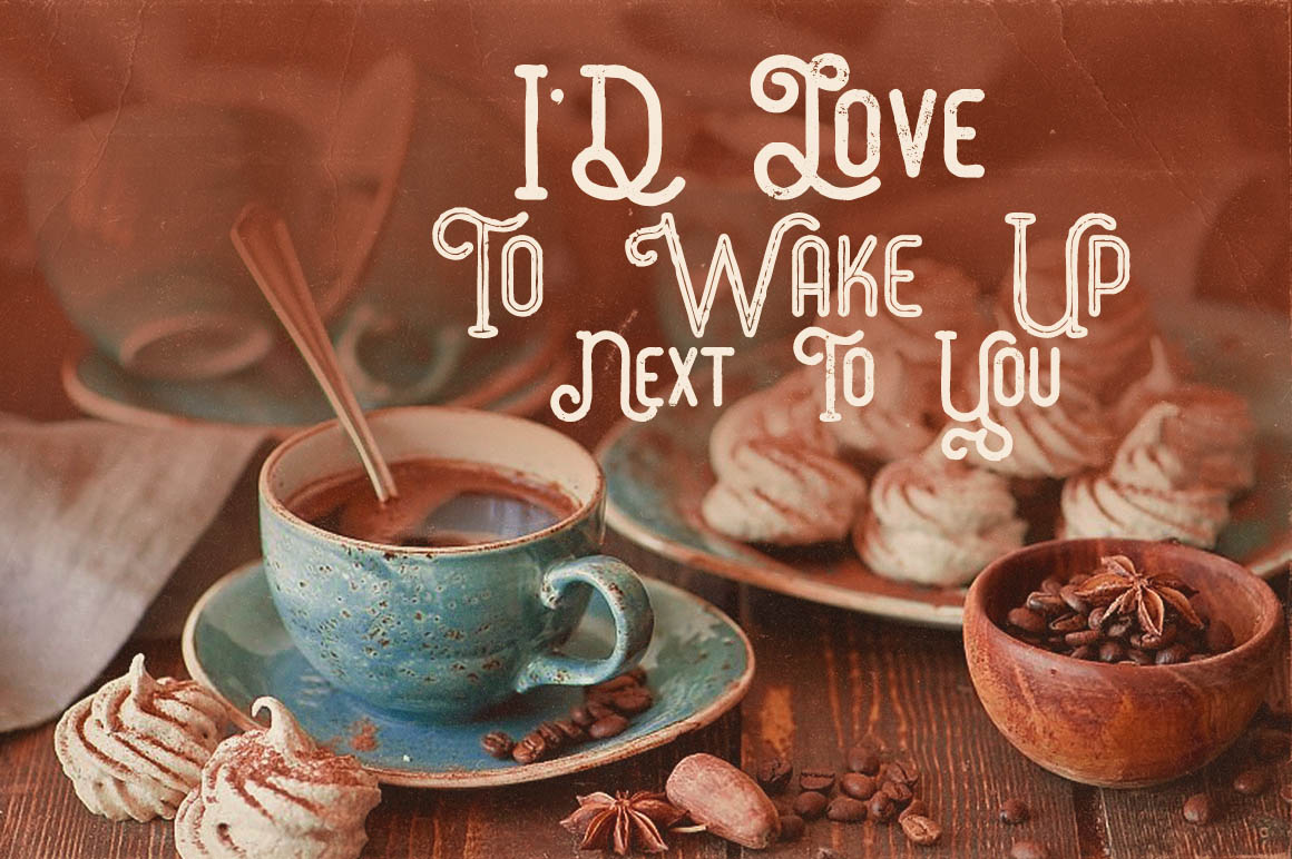 Mocca Inline Grunge Font