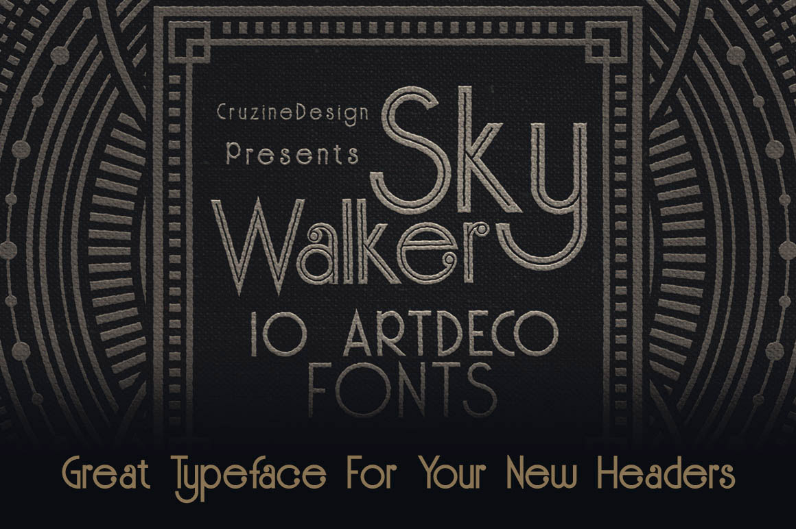 Skywalker Shadow Grunge Font