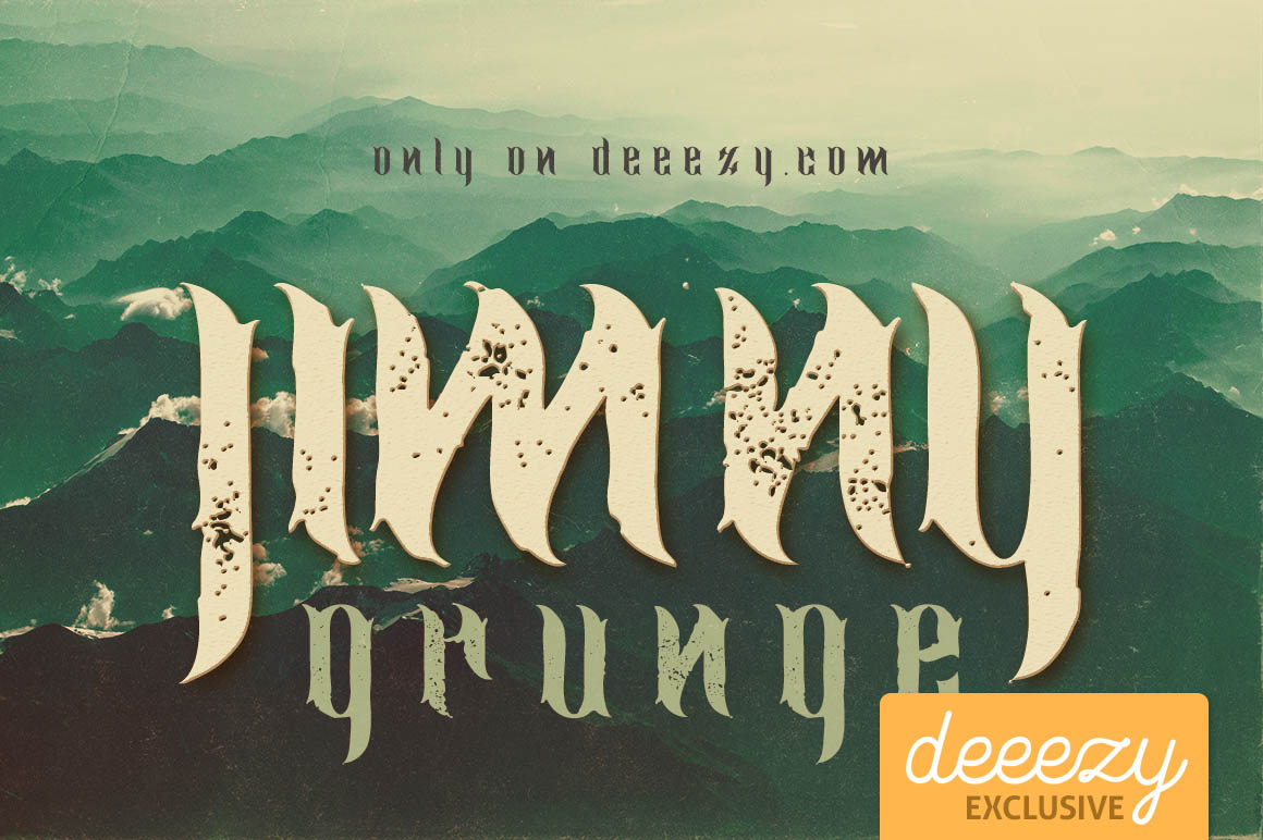 jimny Grunge Font