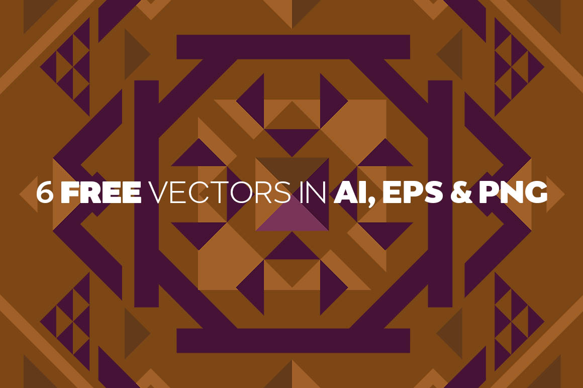 6 Decorative Geometry Vectors