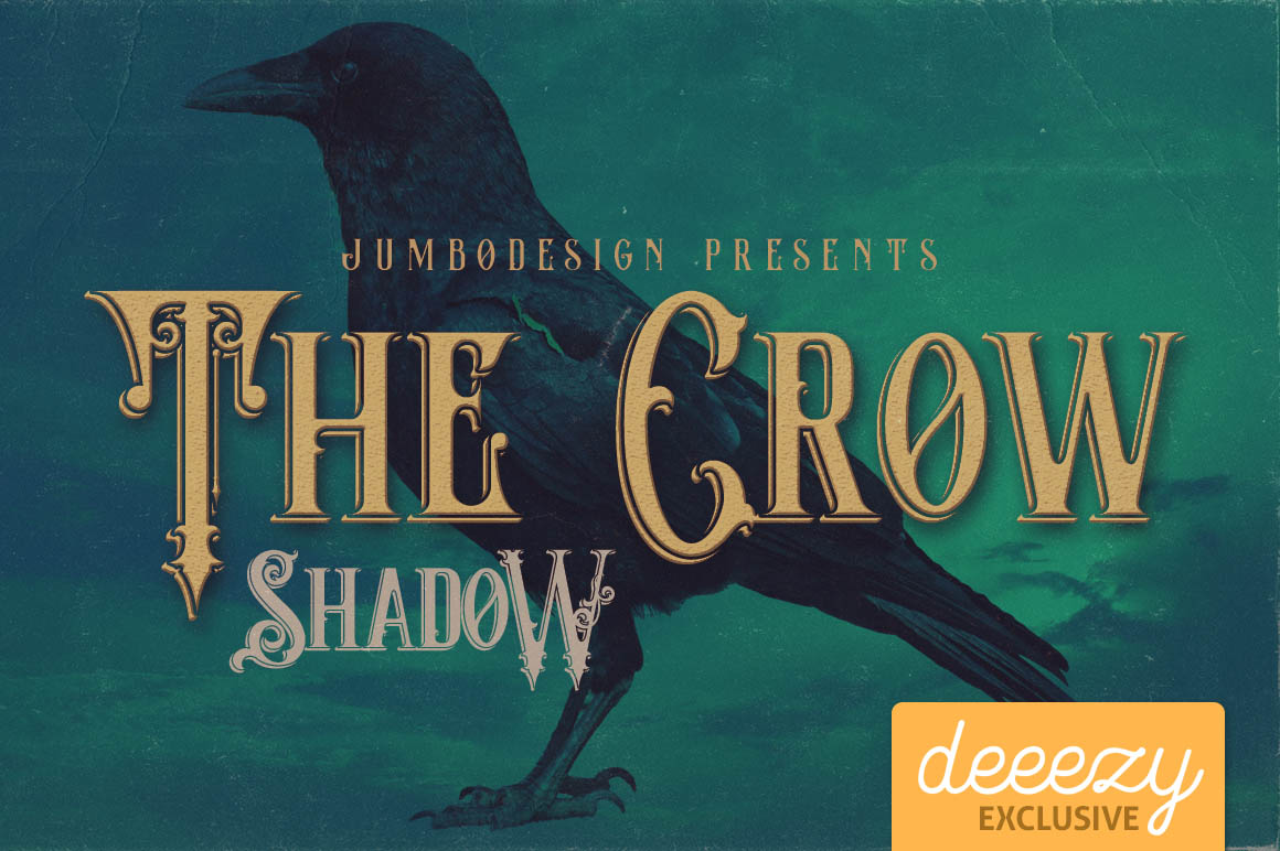 The Crow Shadow Font