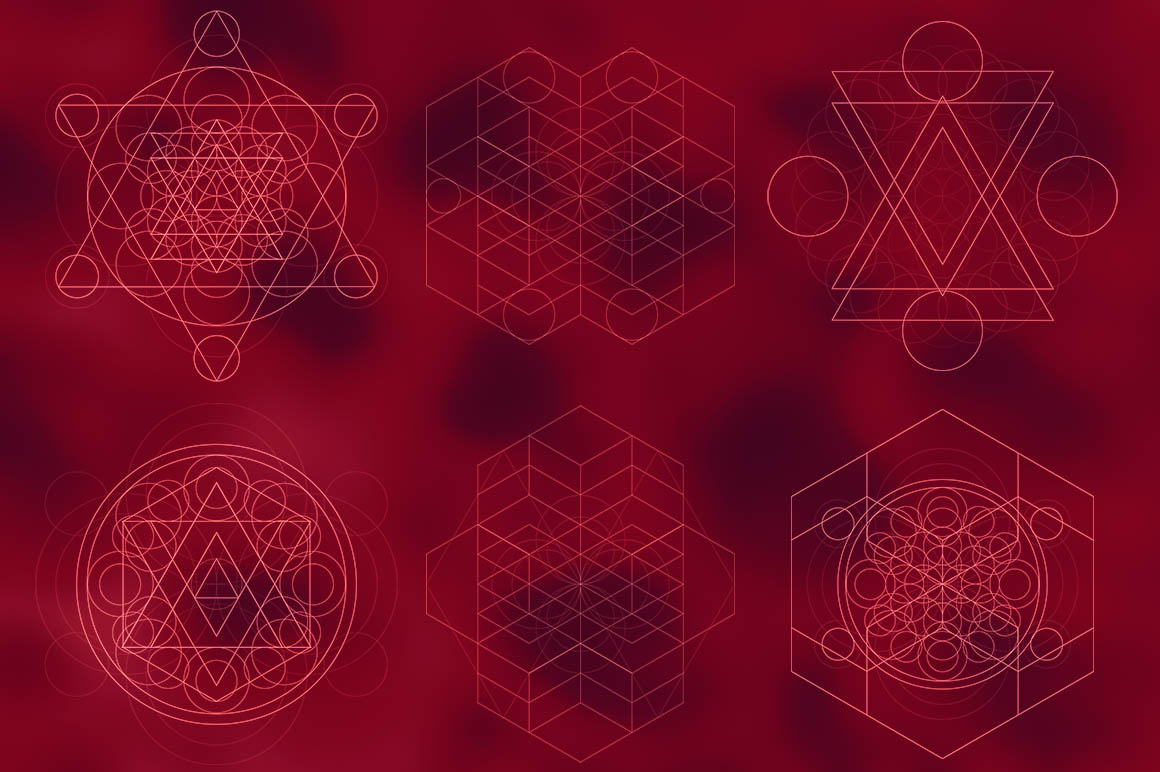 6 Sacred Geometry Vectors 2