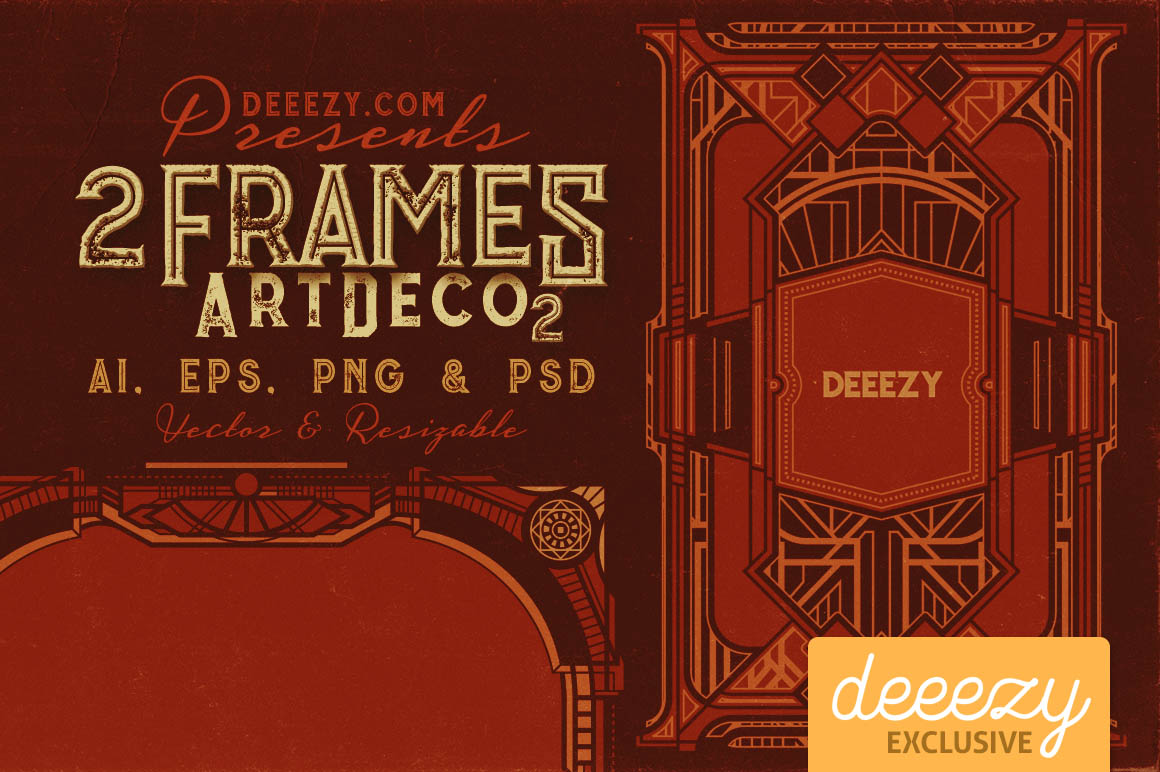 2 ArtDeco Frames 3