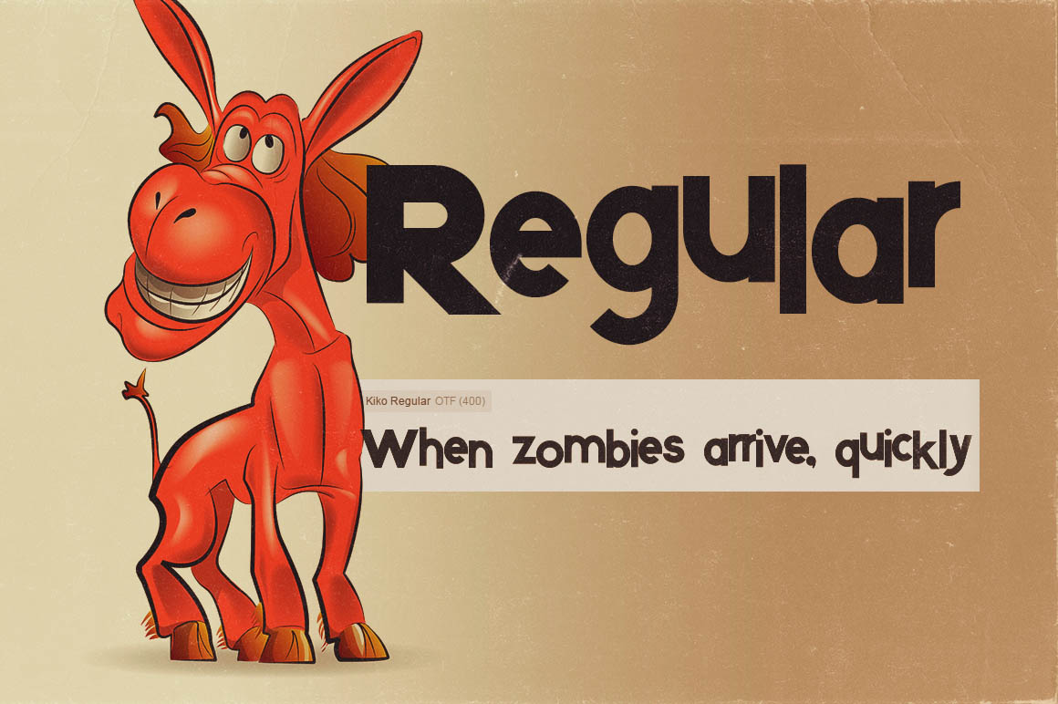 Kiko Regular Font