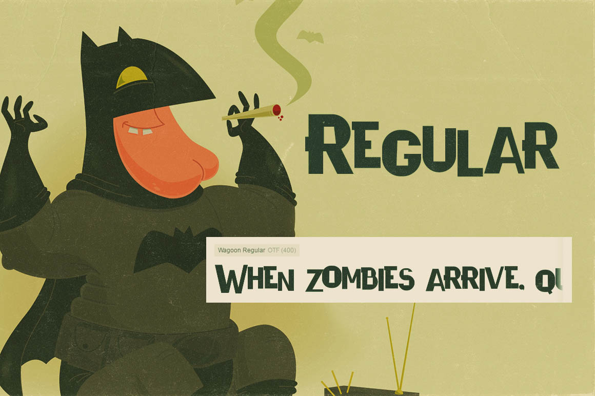 Wagoon Regular Font