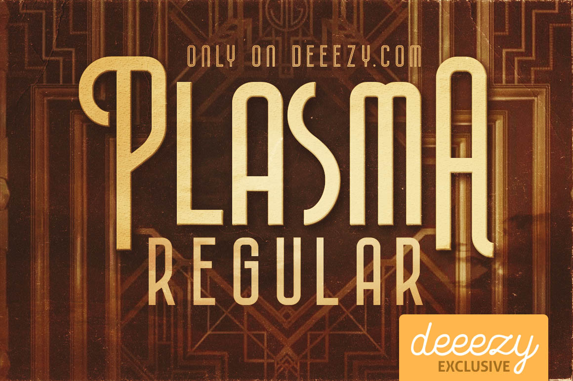 Plasma Regular Font