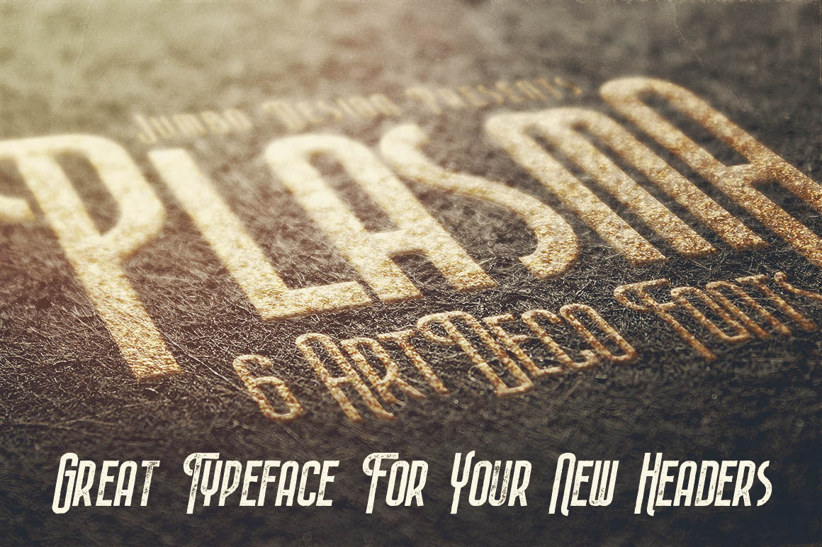 Plasma Regular Font