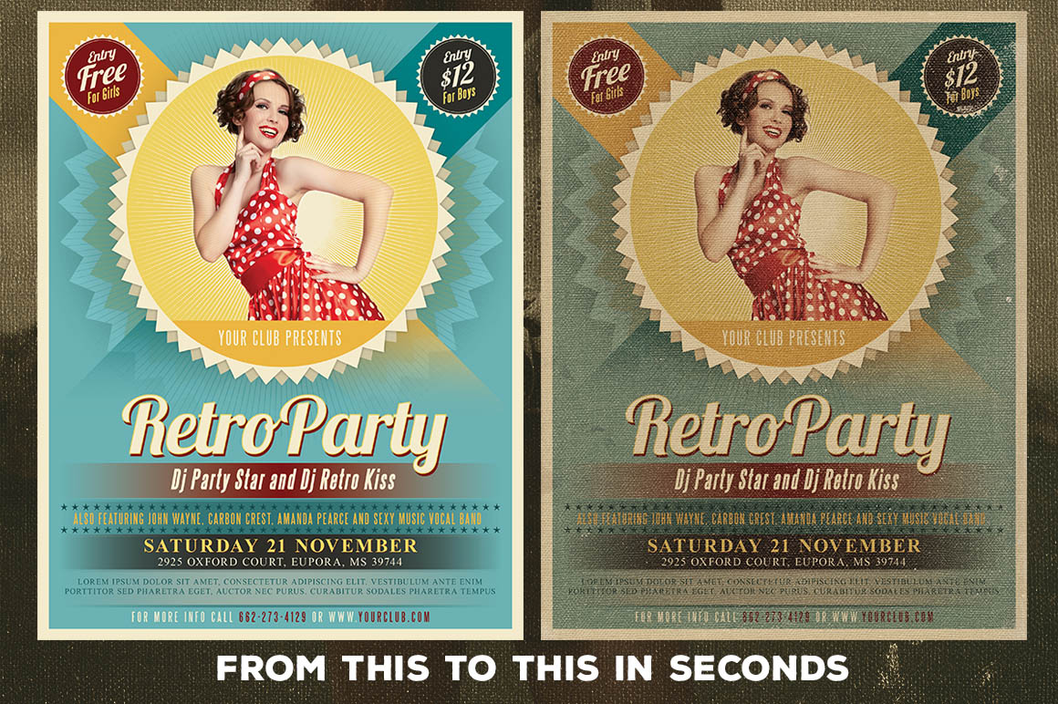 Vintage Paper Textures & Effects
