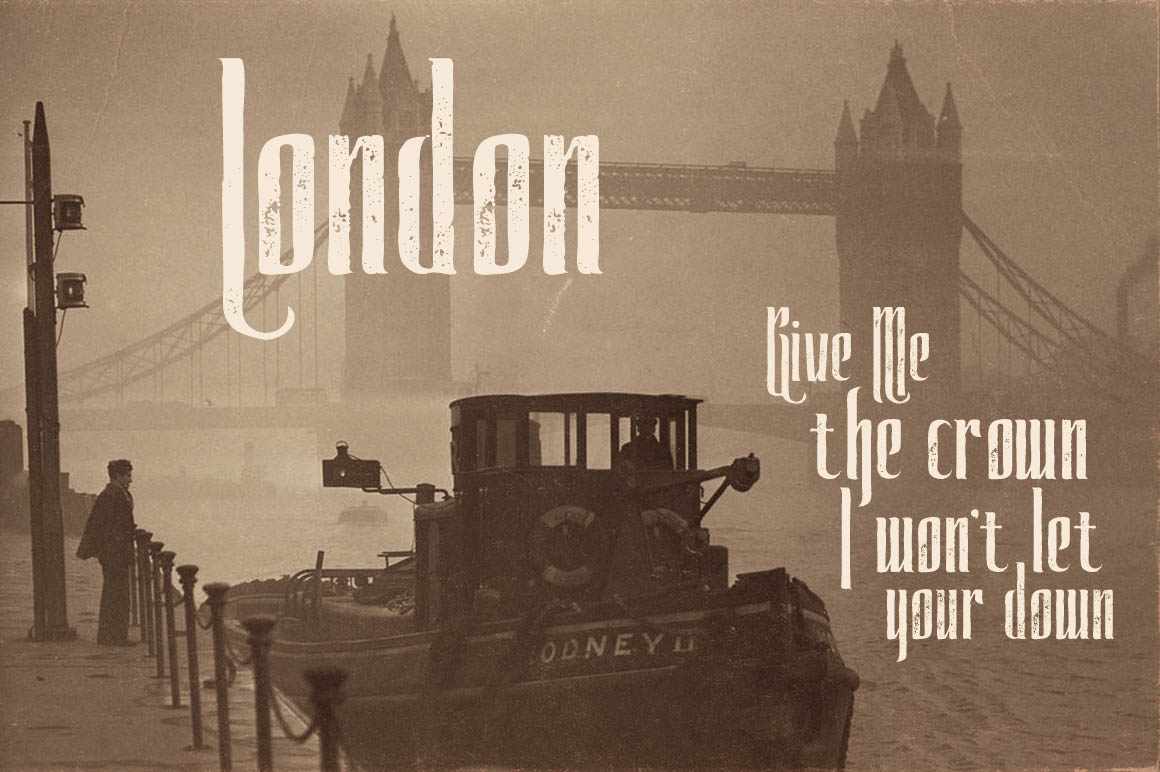 Watson Bold Grunge Font