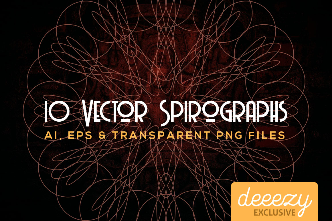 10 Vector Spirographs