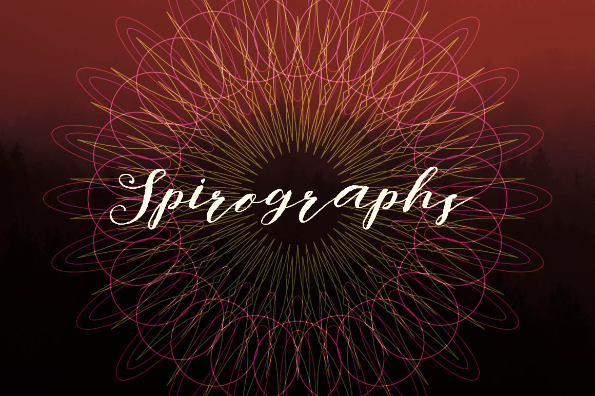 10 Vector Spirographs