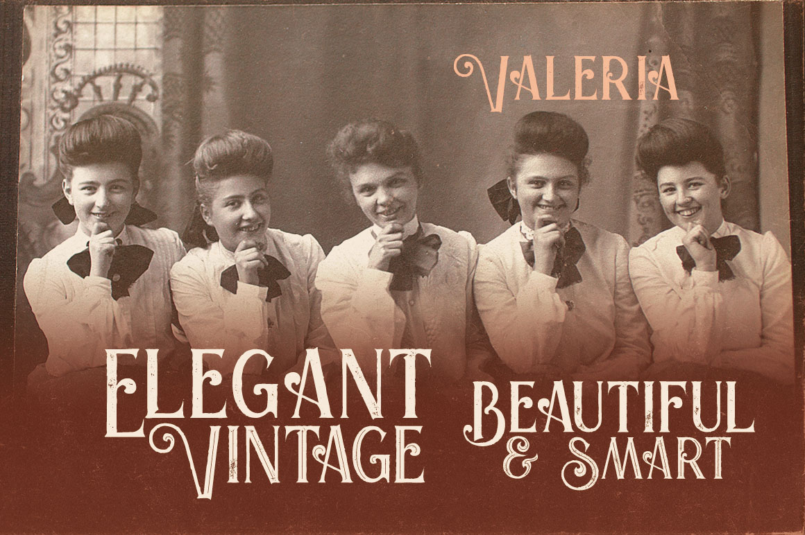 Valeria Bold Grunge Font