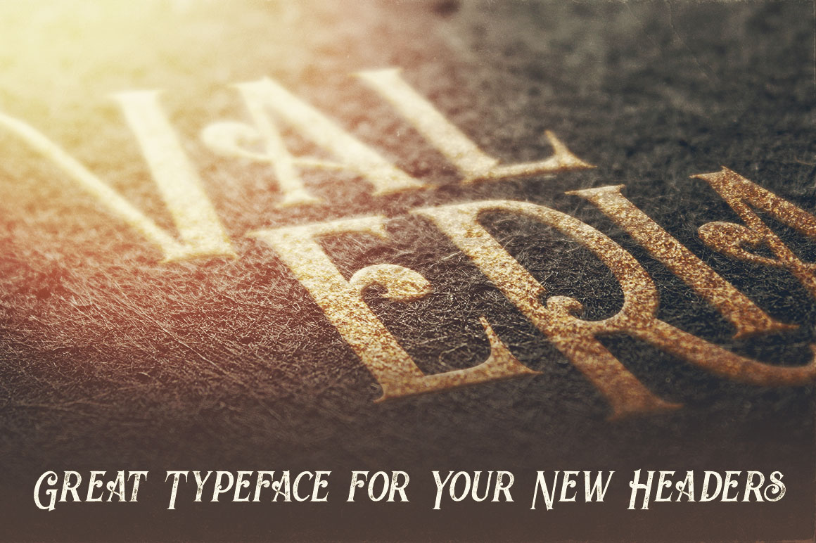 Valeria Bold Grunge Font