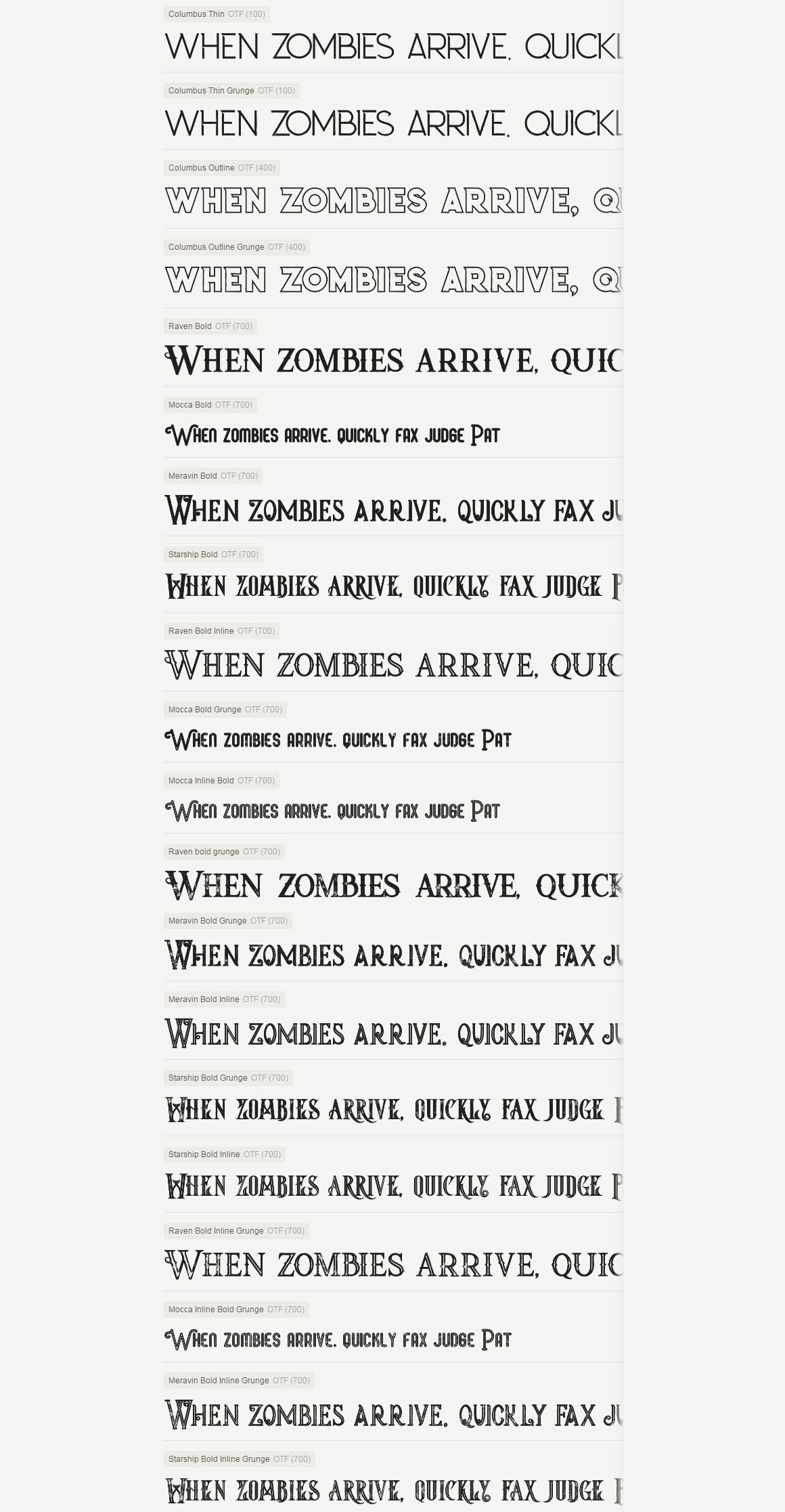 5 Fonts Bundle 1