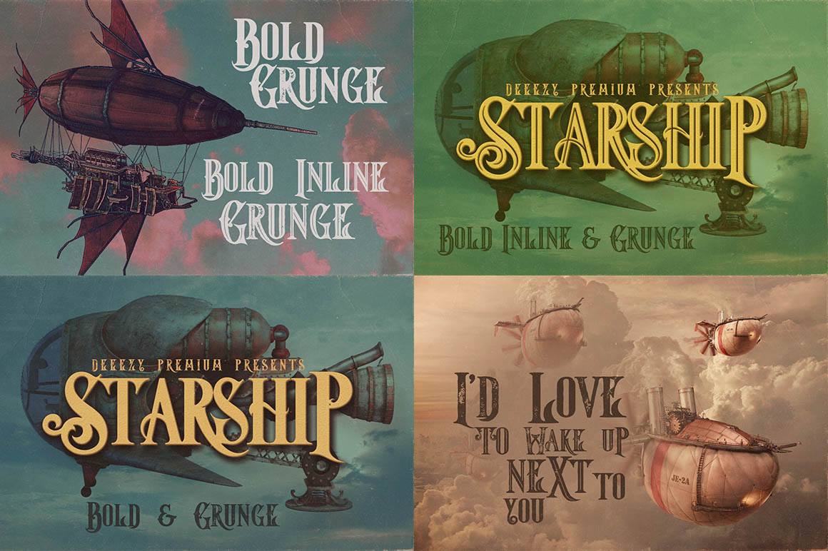 5 Fonts Bundle 1
