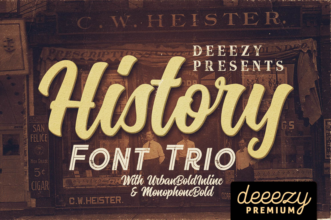 History Font Trio