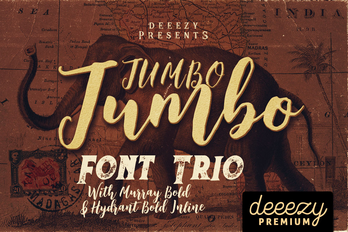 Jumbo Font Trio