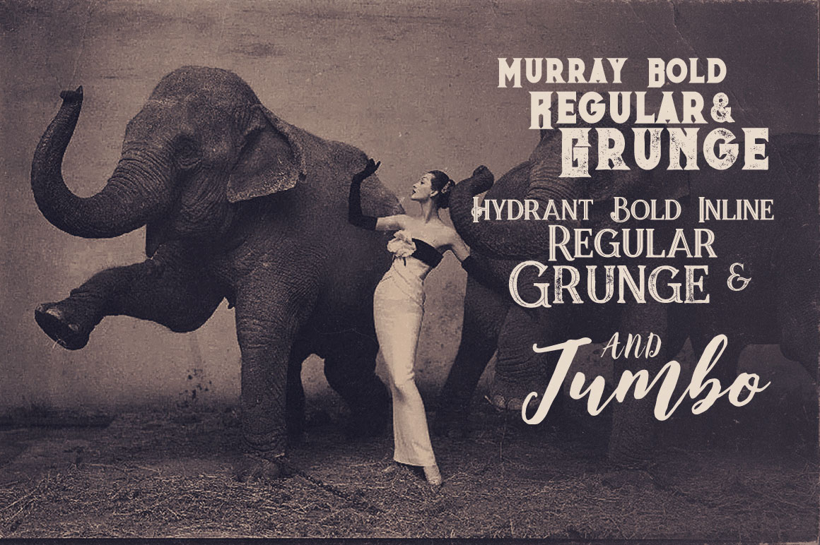 Jumbo Font Trio