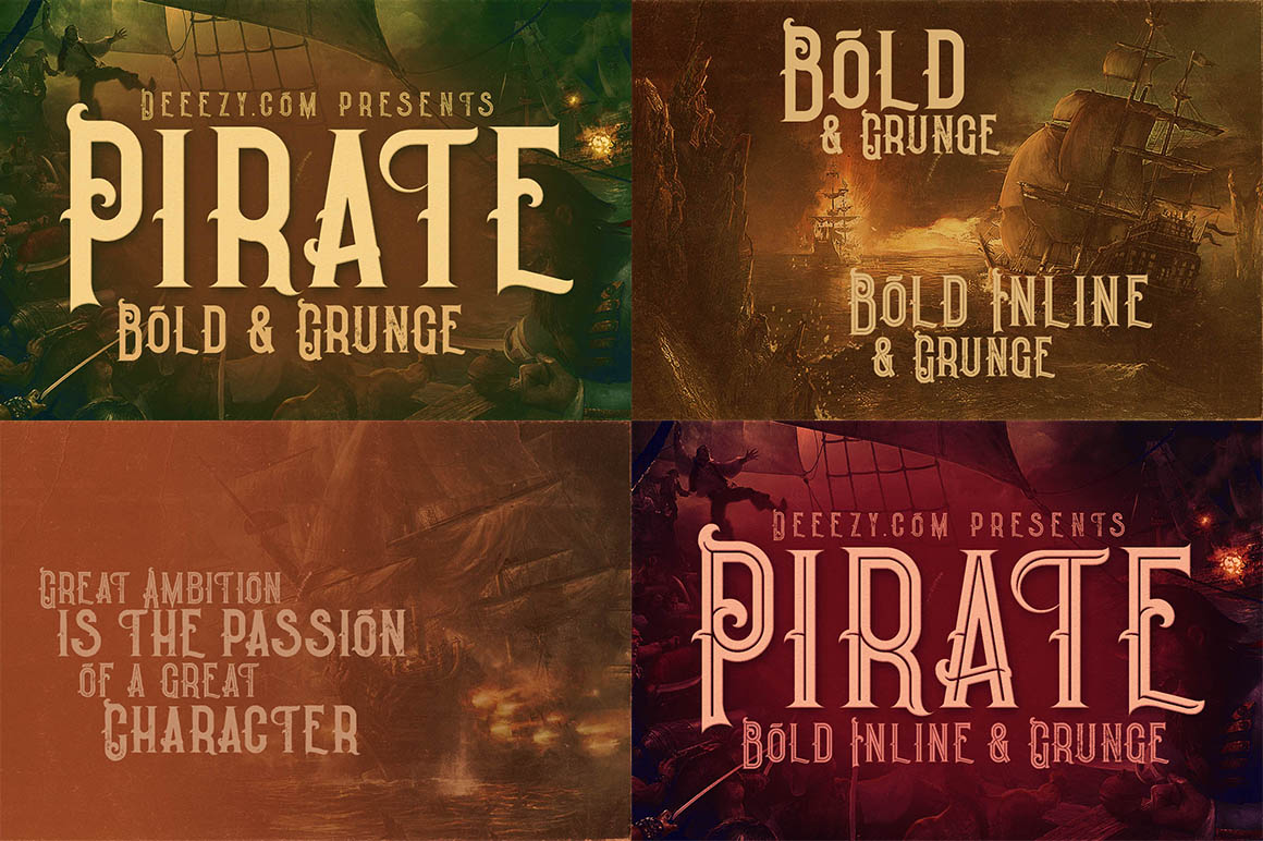 5 Fonts Bundle 2