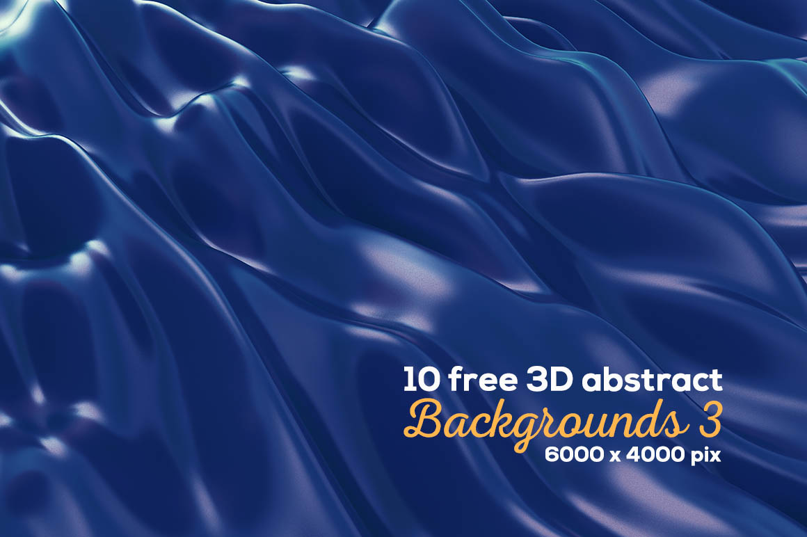 10 Abstract 3D Backgrounds 3