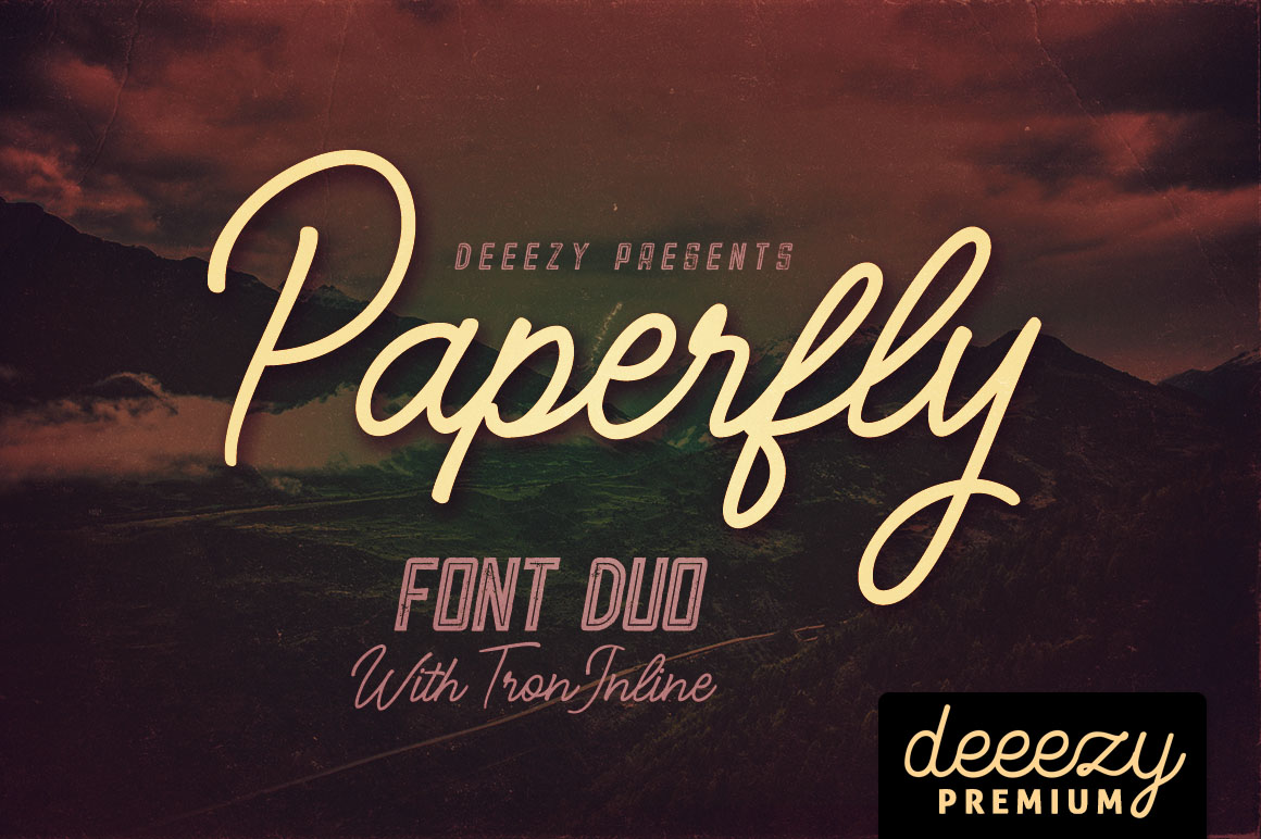 Paperfly Font Duo