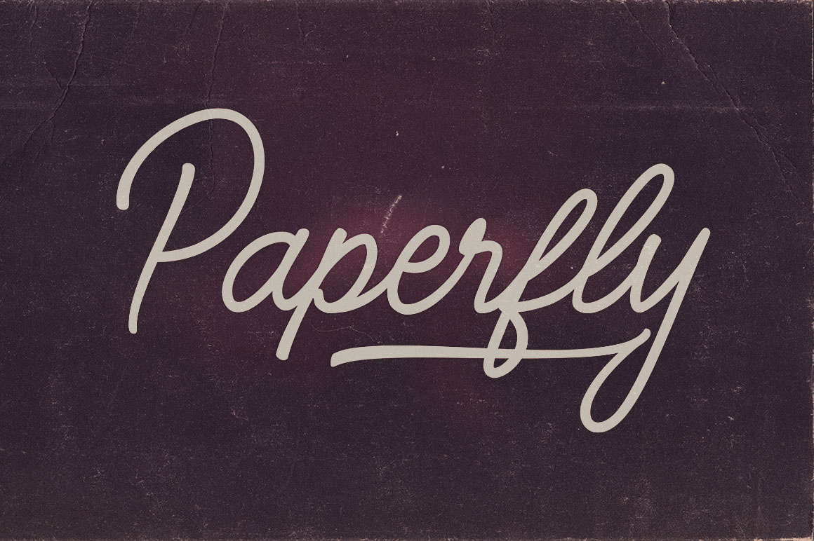 Paperfly Font Duo