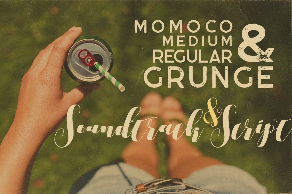 Soundtrack Script Font Duo