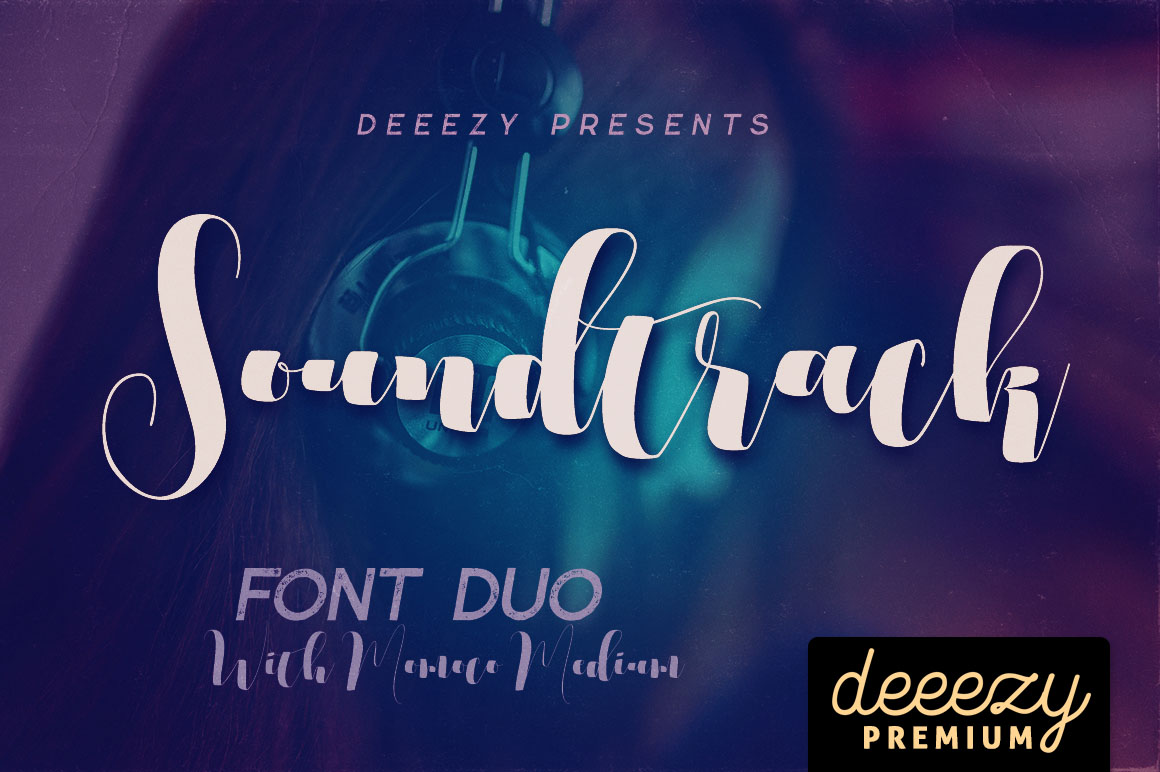 Soundtrack Script Font Duo