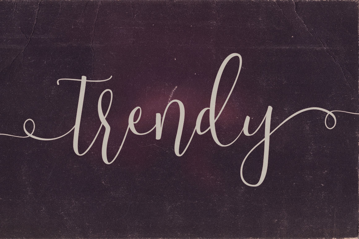 Trendy Script Font Duo