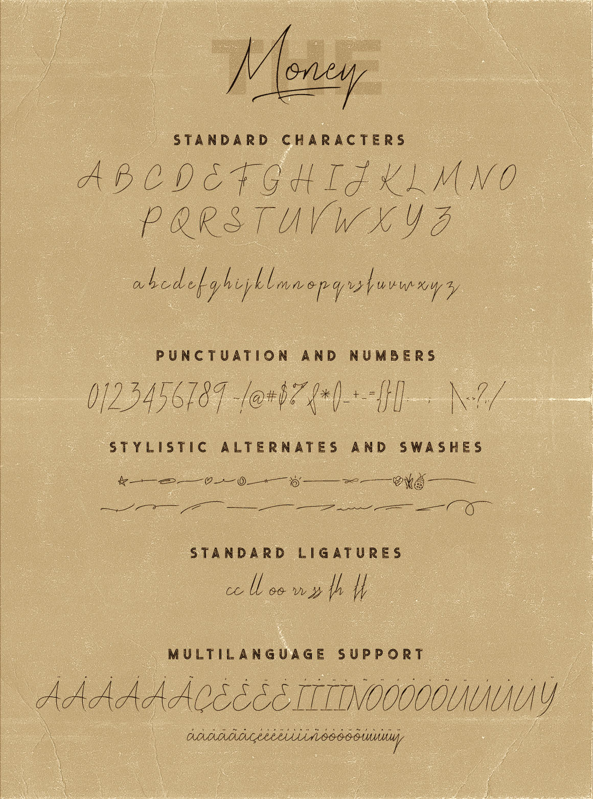 The Money Font Duo