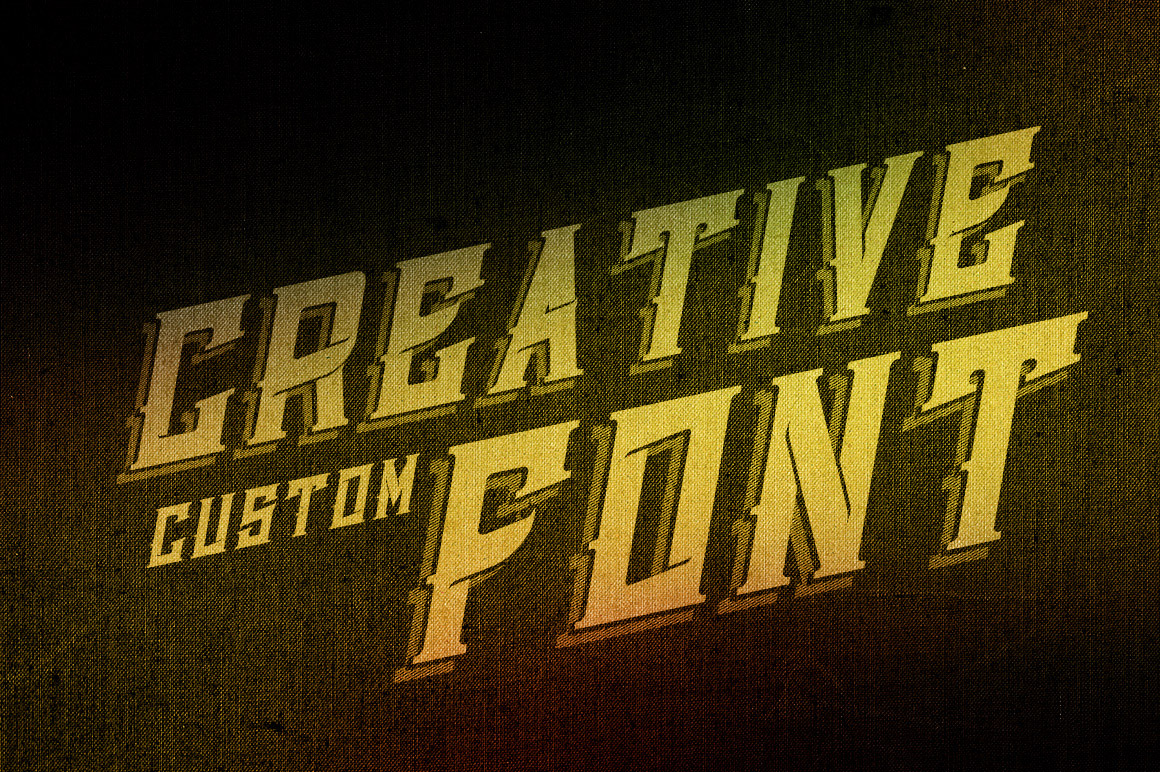 6 Creative & Unique Custom Fonts