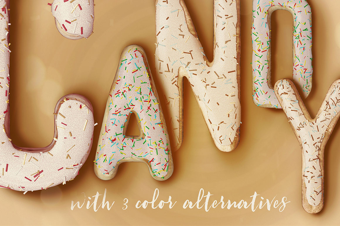 Get Your Cookie - 3D Lettering