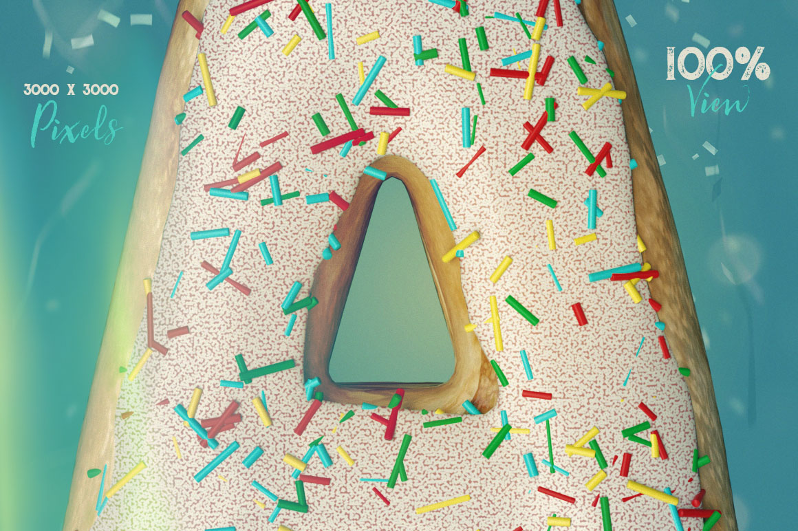 Get Your Cookie - 3D Lettering