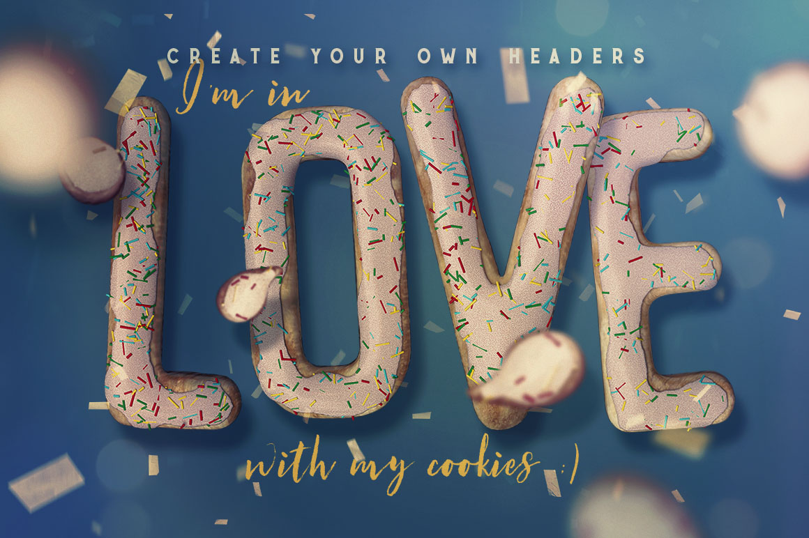Get Your Cookie - 3D Lettering