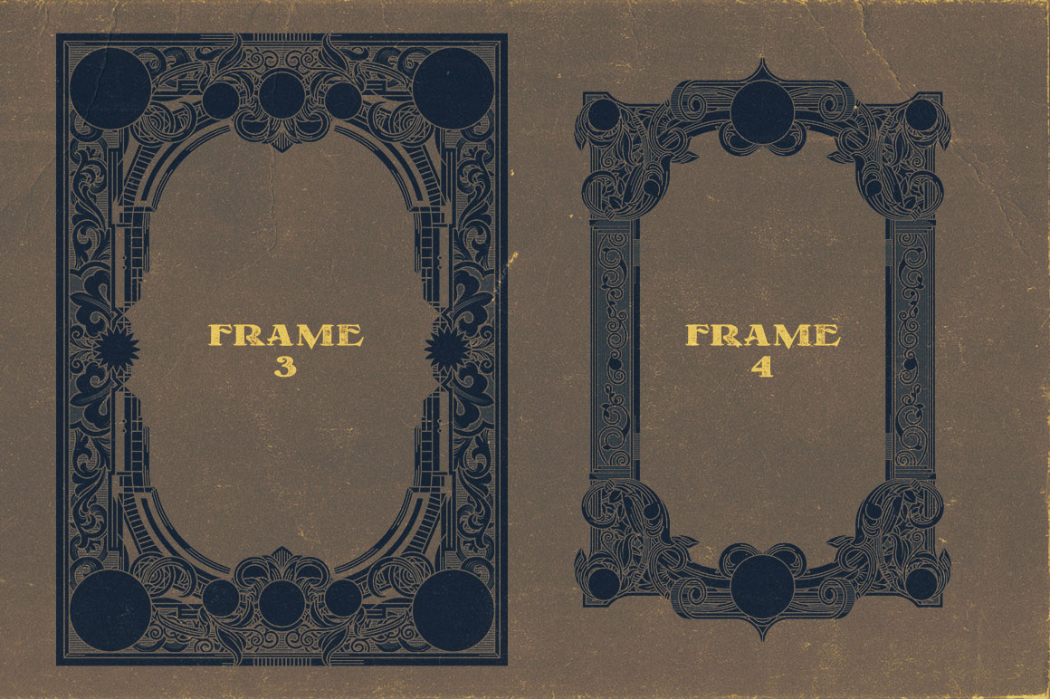 4 Free Ornamental Frames