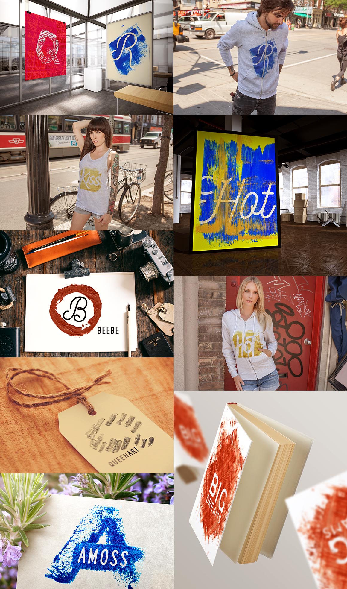 Artistic Fonts & Graphics Bundle 1