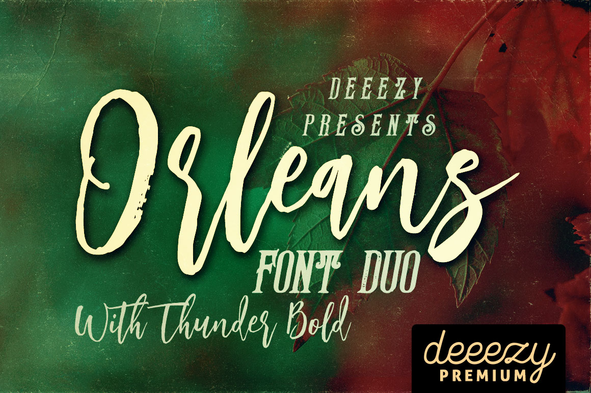 Orleans Script Font Duo