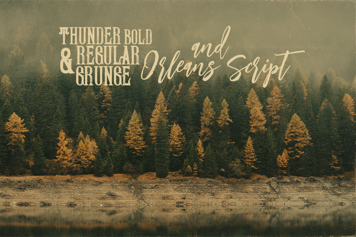 Orleans Script Font Duo