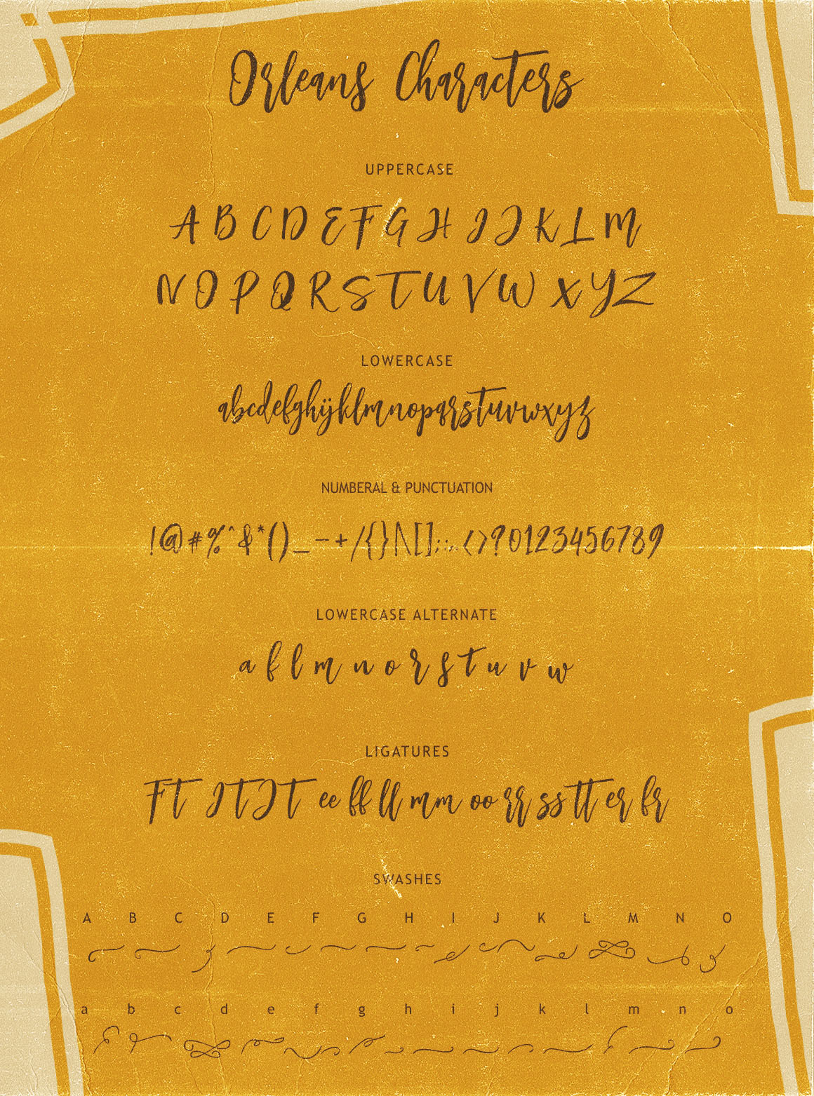 Orleans Script Font Duo