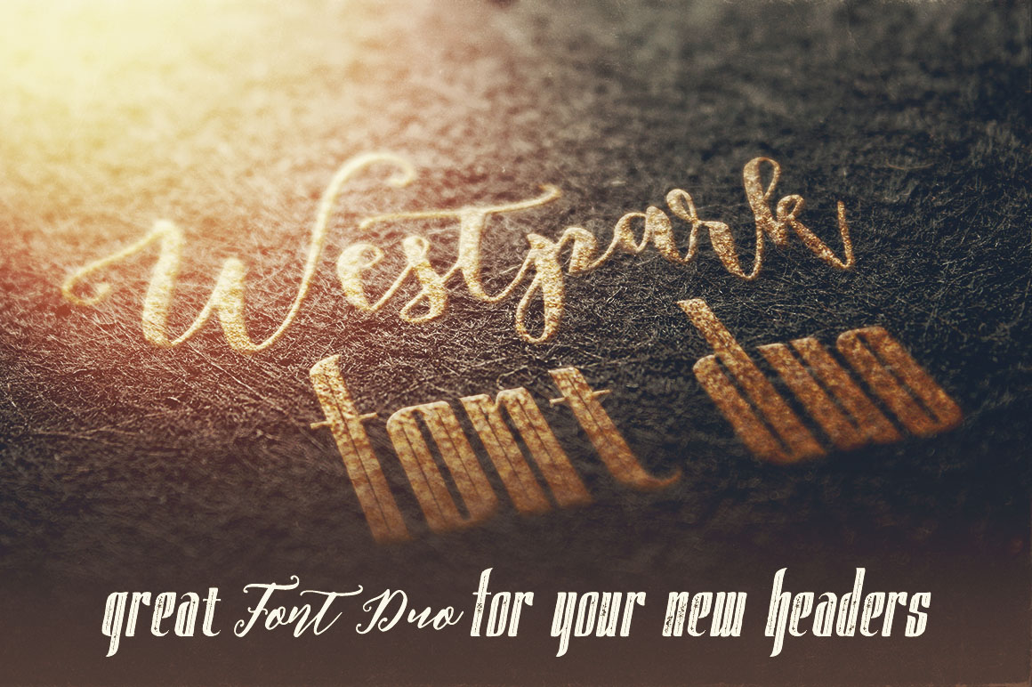 Westpark Script Font Duo