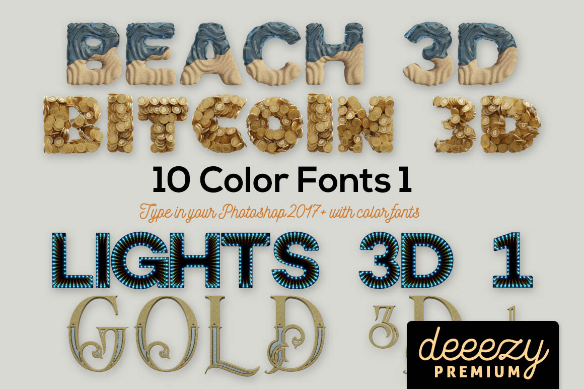 10 Color SVG Fonts 1